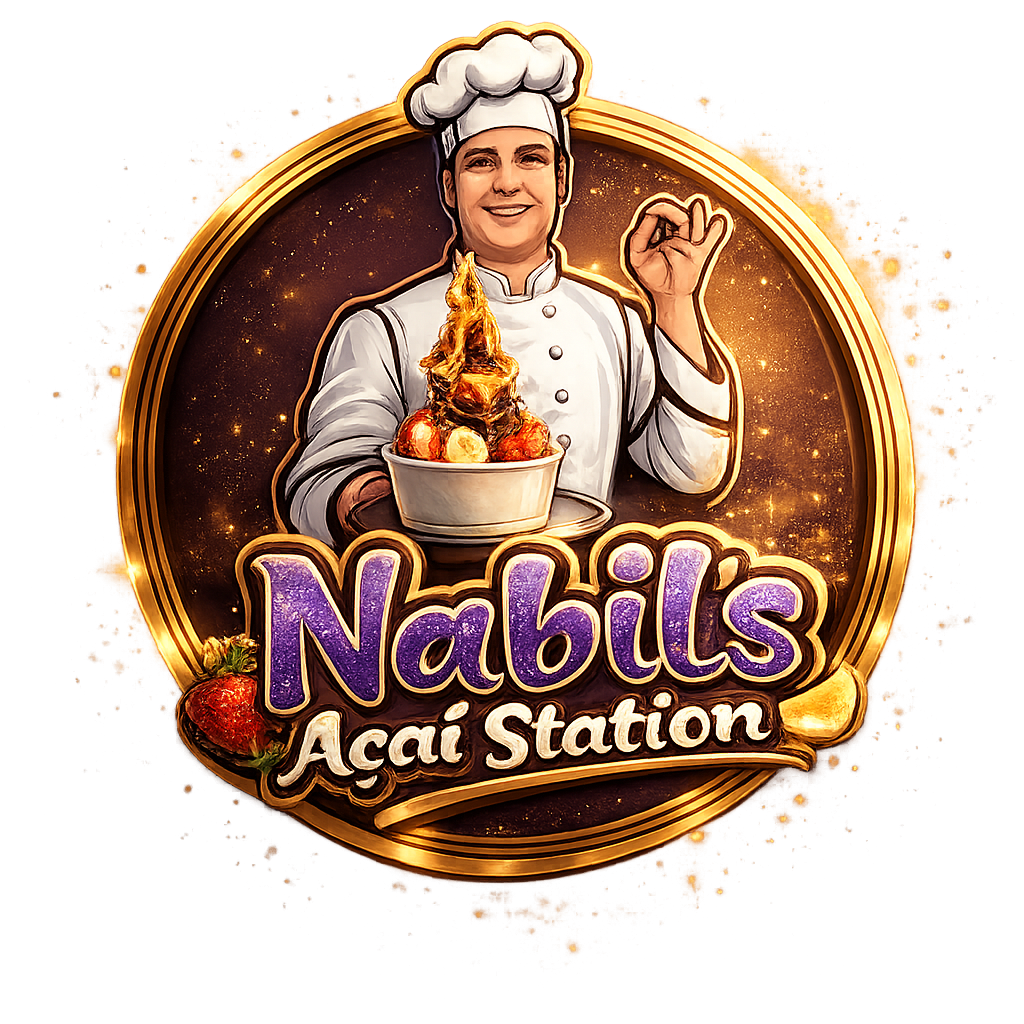 Nabil's Acai Station logo